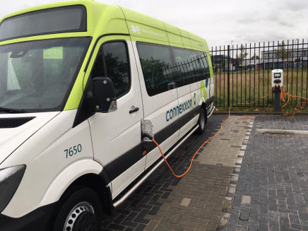 Connexion bus with extra long cable provide by Laadkabelfabriek.nl